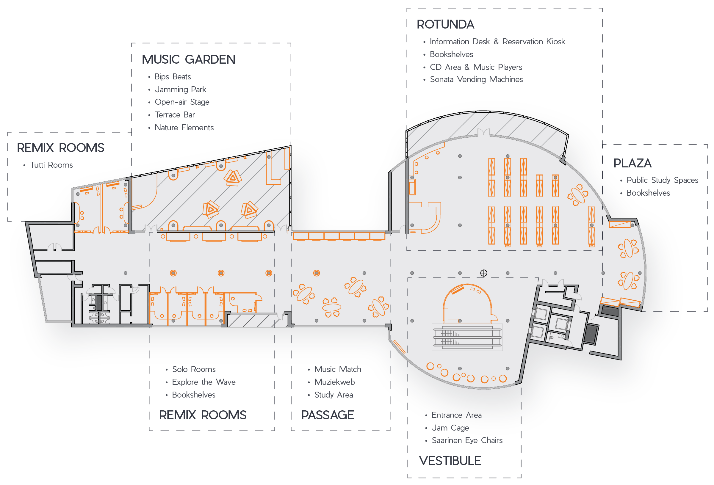 Music Floor Floorplan